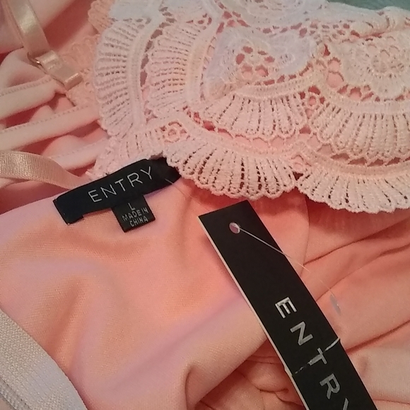 NWT ENTRY Dress  Sz L - Picture 2 of 8